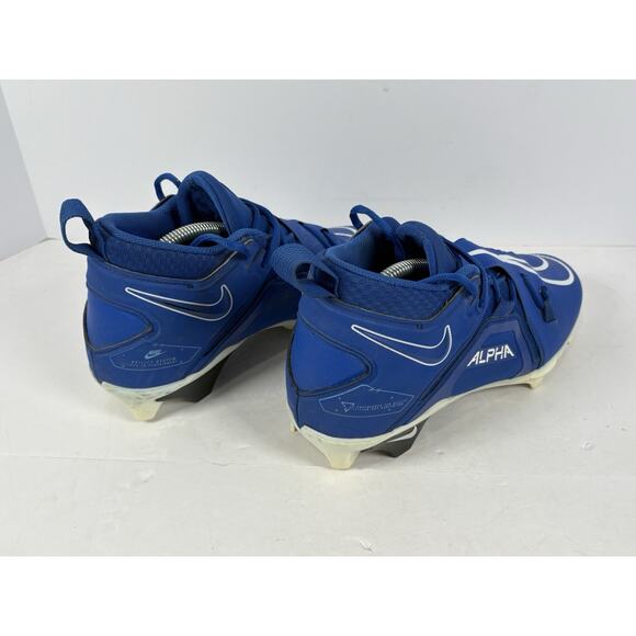 Nike Alpha Menace Pro 3 Football Cleats Game Royal Blue CT6649-414 Size 8 - Picture 4 of 9